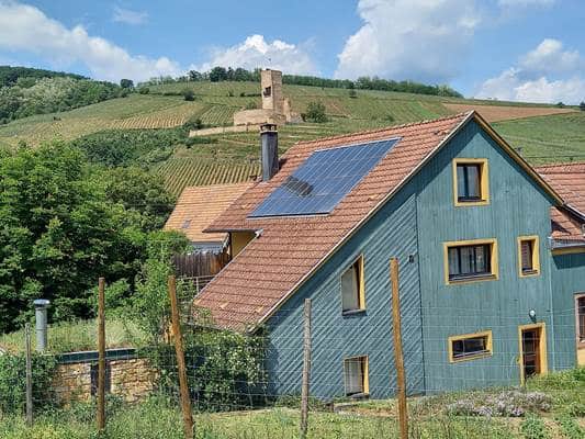 Energie solaire renouvelable à Katzenthal Résidence Vigneronne Klur