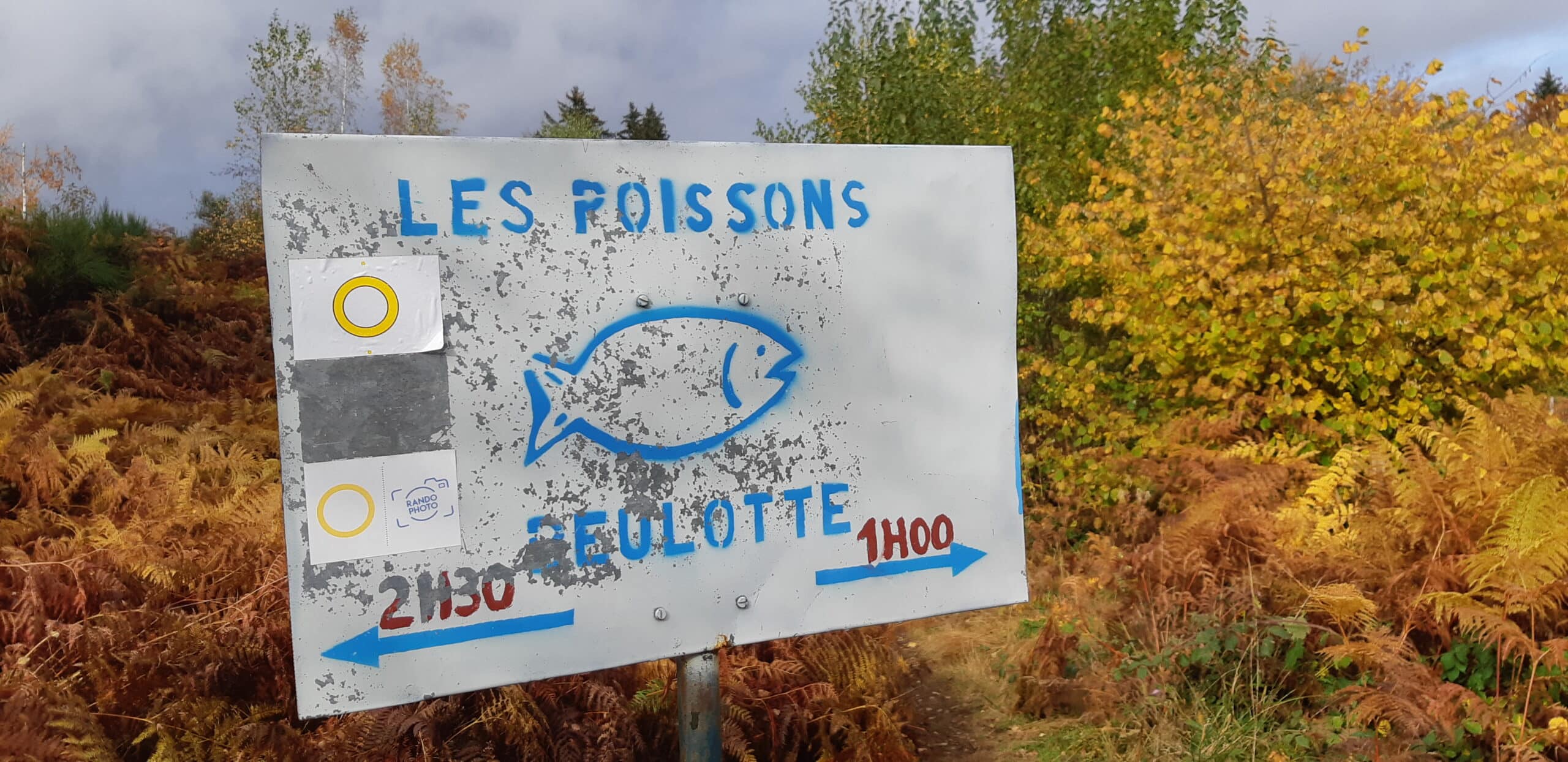 Sentiers de randonnée du Poisson à Beulotte Saint Laurent, Esmoulières, Plateau des Grilloux